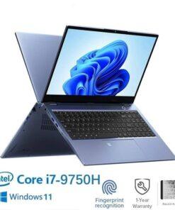 2023 Gaming Laptop Computer Office Business Notebooks Win11 15.6" Intel Core I7-9750H Dual DDR4 64GB 2TB SSD RJ45 Type-C Camera