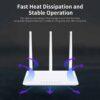 300Mbps 2.4Ghz Wireless Home WiFi Router with 3*3dBi Antenna 3*10/100Mbps LAN port 1*10/100Mbps WAN port Wireless Router 13 300Mbps 2 4Ghz Wireless Home WiFi Router with 3 3dBi Antenna 3 10 100Mbps LAN port