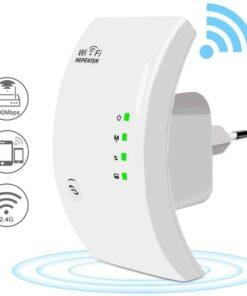 300Mbps WiFi Repeater Extender Amplifier Booster Signal 802.11N Long Range Wireless Wi-Fi Repeater Access Point 2.4GHz~2.4835GHz