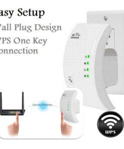 300Mbps WiFi Repeater Extender Amplifier Booster Signal 802.11N Long Range Wireless Wi-Fi Repeater Access Point 2.4GHz~2.4835GHz 10 300Mbps WiFi Repeater Extender Amplifier Booster Signal 802 11N Long Range Wireless Wi Fi Repeater Access 4