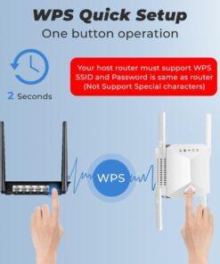5Ghz Wireless WiFi Repeater 1200Mbps Router WiFi Extender Amplifier 5GHz/2.4G Wi-Fi Signal Booster Long Range Network Access Poi 9 5Ghz Wireless WiFi Repeater 1200Mbps Router WiFi Extender Amplifier 5GHz 2 4G Wi Fi Signal Booster 3