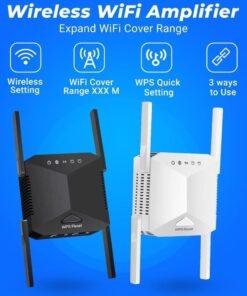 5Ghz Wireless WiFi Repeater 1200Mbps Router WiFi Extender Amplifier 5GHz/2.4G Wi-Fi Signal Booster Long Range Network Access Poi 11 5Ghz Wireless WiFi Repeater 1200Mbps Router WiFi Extender Amplifier 5GHz 2 4G Wi Fi Signal Booster 5