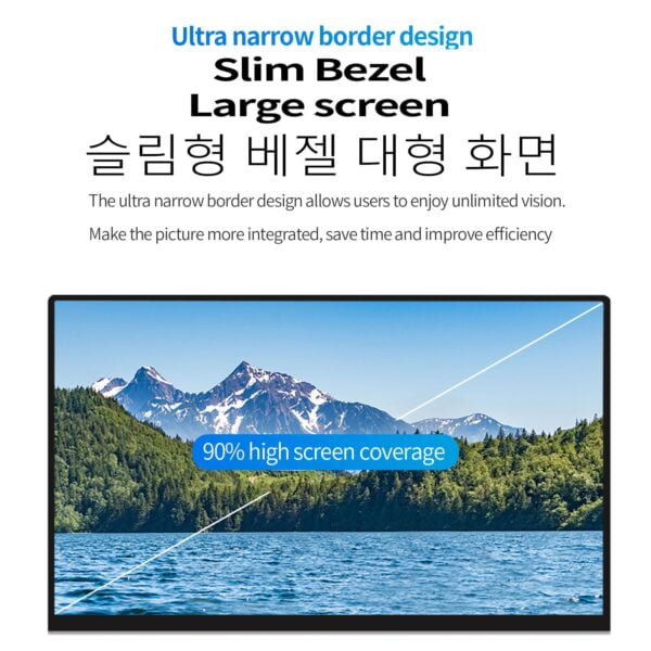BEEX 15 6inch IPS Panel Portable Monitor USB Type c HDMI compatible Computer Monitor For Ps4 2