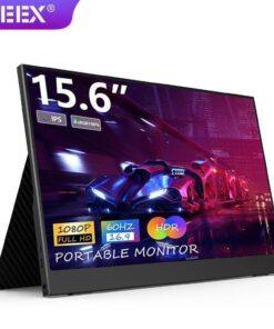 BEEX 15.6inch IPS Panel Portable Monitor USB Type c HDMI-compatible Computer Monitor For Ps4 Ps5 Switch Xbox One Laptop Phone