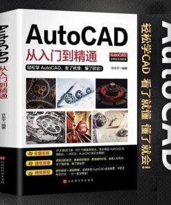 Alternative view of Books/AutoCAD from Getting Started to Mastering CAD Drawing Quick Start Software Book Cartographic Tutorial 2020 Genuine Libros