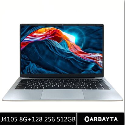 CARBAYTA J4105 14 Inch Intel Quad Core Laptop Ram 8G ROM 128G 256G 512GB SSD Windows