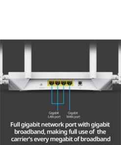 Alternative view of FEIYI AC2100 Wifi Router Dual Band Gigabit 2.4G 5.0GHz 2034Mbps Wireless Router Wifi Repeater and 6 High Gain Antennas