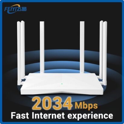 FEIYI AC2100 Wifi Router Dual Band Gigabit 2 4G 5 0GHz 2034Mbps Wireless Router Wifi Repeater