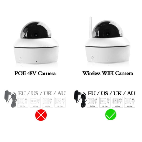 H265 5MP Security IP Camera Wifi PTZ Dome Full Metal 5X Auto Zoom Humanoid Tracking 1080P