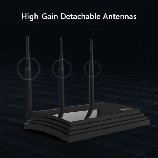 KuWFi 1200Mbps 11ac Dual Band WiFi Router 2 4G 5G with Gigabit LAN Port Wireless N 3