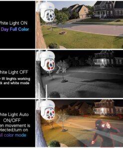 Alternative view of Movols H.265 3MP 5MP HD Wireless CCTV System Two Way Audio Waterproof PTZ WIFI IP Security Camera 8CH NVR Video Surveillance Kit