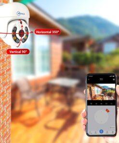 Movols H 265 3MP 5MP HD Wireless CCTV System Two Way Audio Waterproof PTZ WIFI IP 2