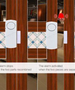 Alternative view of New Longer Door Window Wireless Burglar Alarm With Magnetic Sensor Home Safety Wireless Longer System Security Device Home