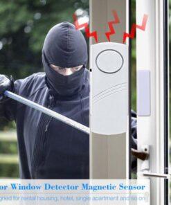 New Longer Door Window Wireless Burglar Alarm With Magnetic Sensor Home Safety Wireless Longer System Security Device Home