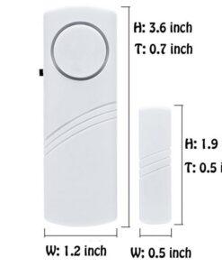 New Longer Door Window Wireless Burglar Alarm With Magnetic Sensor Home Safety Wireless Longer System Security 3