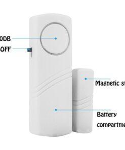 New Longer Door Window Wireless Burglar Alarm With Magnetic Sensor Home Safety Wireless Longer System Security 4