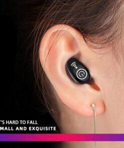 Alternative view of Smart Mini Blue-tooth Headset Music Time Bluetooth Earbud With One Button Wireless Earphone For IPhone Xiao Android Cellphone TV