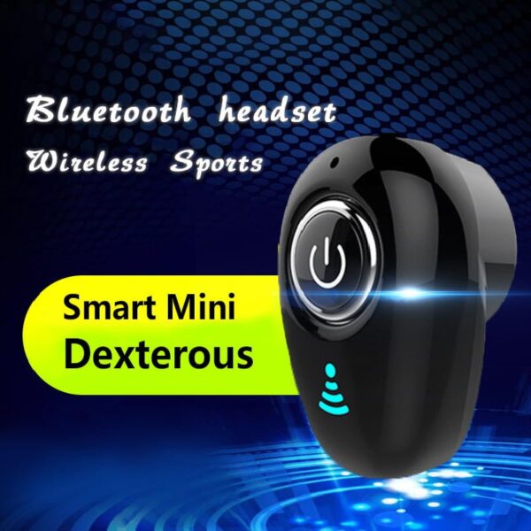 Smart Mini Blue tooth Headset Music Time Bluetooth Earbud With One Button Wireless Earphone For IPhone 3