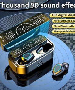 Alternative view of TWS Wireless Headset G28 Smart Three True Digital Display Dual in-Ear Plug Type Low Delay 5.2 Bluetooth Headset
