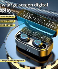 TWS Wireless Headset G28 Smart Three True Digital Display Dual in-Ear Plug Type Low Delay 5.2 Bluetooth Headset