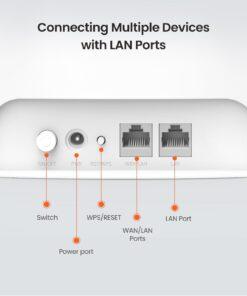 Tenda 4G Router SIM Card AC1200 Wireless Router Hotspot 64 Users 150mbps Beamforming 4G Wifi Router 3