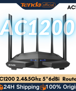 Tenda AC11 Router AC1200 Gigabit Wireless Router Wifi Router Signal Amplifier 2.4G 5GHz Dual Band Beamforming MU MIMO