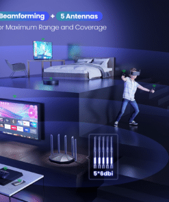 Tenda WIFI 6 Router AX1500 Gigabit Wireless Router Wifi Signal Amplifier 2 4G 5GHz MU MIMO 4
