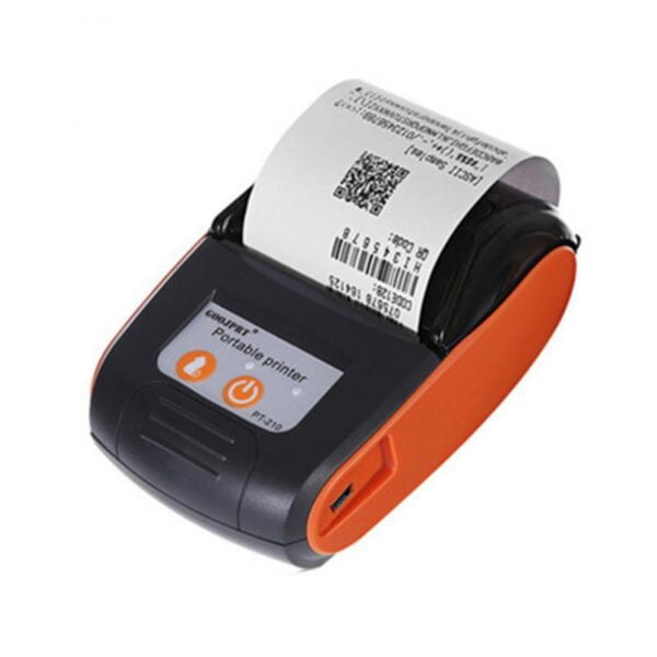 Ticket Receipt Thermal Printer For Supermarket Portable Bluetooth 58mm Miniature Handheld Takeaway Receipt Paper Printer 5