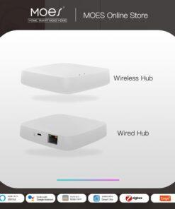 Tuya ZigBee 3.0 Smart Gateway Hub Smart Home Bridge Smart Life APP Wireless Remote Controller Works with Alexa Google Home