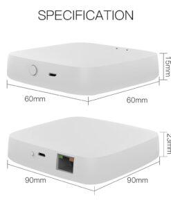 Tuya ZigBee 3 0 Smart Gateway Hub Smart Home Bridge Smart Life APP Wireless Remote Controller 5