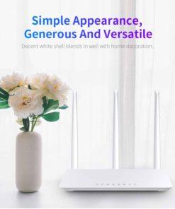 Wireless Home Router WiFi Network for Wireless Internet Long Range Wide Coverage Easy Setup High Speed 2