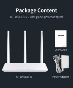 Wireless Home Router WiFi Network for Wireless Internet Long Range Wide Coverage Easy Setup High Speed for Office