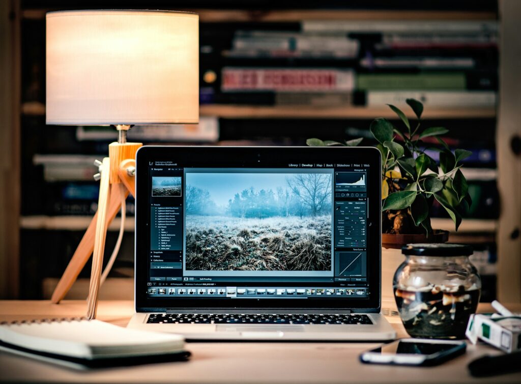 The Top 20 Web Design Studios Shaping Kenya’s Digital Landscape (2024) 7 MacBook Pro on brown wooden table inside room