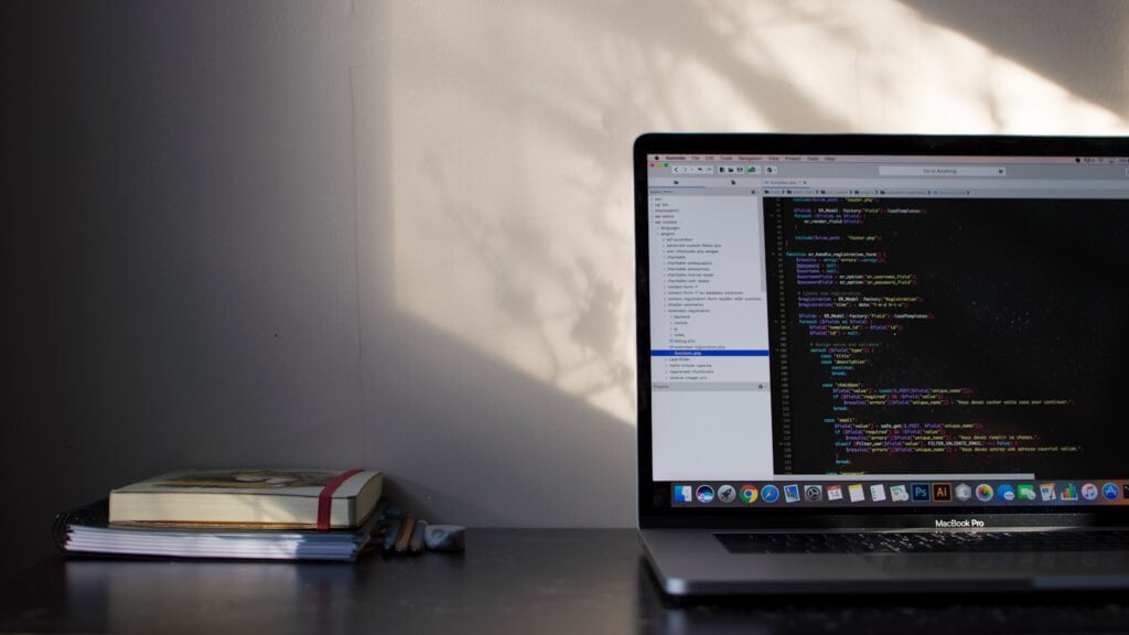 How much does it cost to hire a web designer in Kenya? 5 MacBook Pro showing programming language