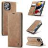Leather Flip Cover for iphone 13 Pro CaseMe 2 1 4