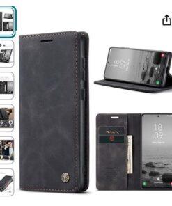 Leather Flip Cover for Oppo A17 CaseMe