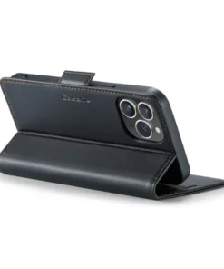 Leather Flip Cover for iPhone 13 Pro Max CaseMe