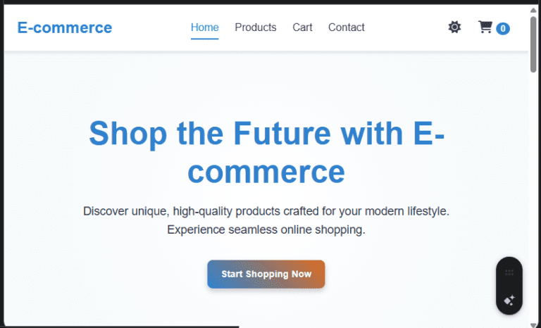 E-commerce Website Design & Development