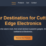 Electronics Shop Website Design in Kenya