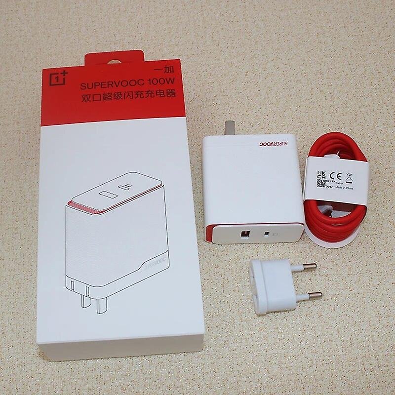 OnePlus SUPERVOOC 100W Dual Ports Power Adapter Charger 1 OnePlus SUPERVOOC 100W Dual Ports Power Adapter Charger