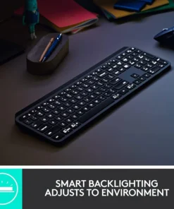 Logitech MX Keys Business- Advanced Illuminated Wireless Keyboard – Black 8 Logitech MX Keys Plus 04