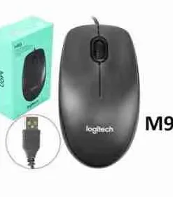 Alternative view of Logitech USB Optical Mouse - M90
