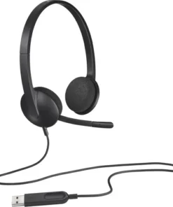 Alternative view of Logitech H340 Stereo USB Headset