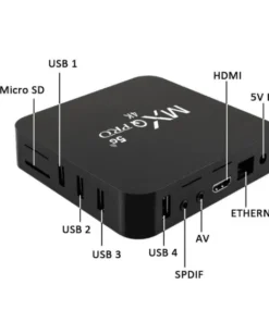Mxq PRO 4K 5g Android TV Box Android 10 OS 1GB 8GB 2GB 16GB Set Top Box 4K WiFi Smart TV Box Android 10