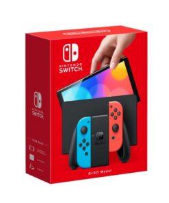 Alternative view of Nintendo Switch-OLED Model