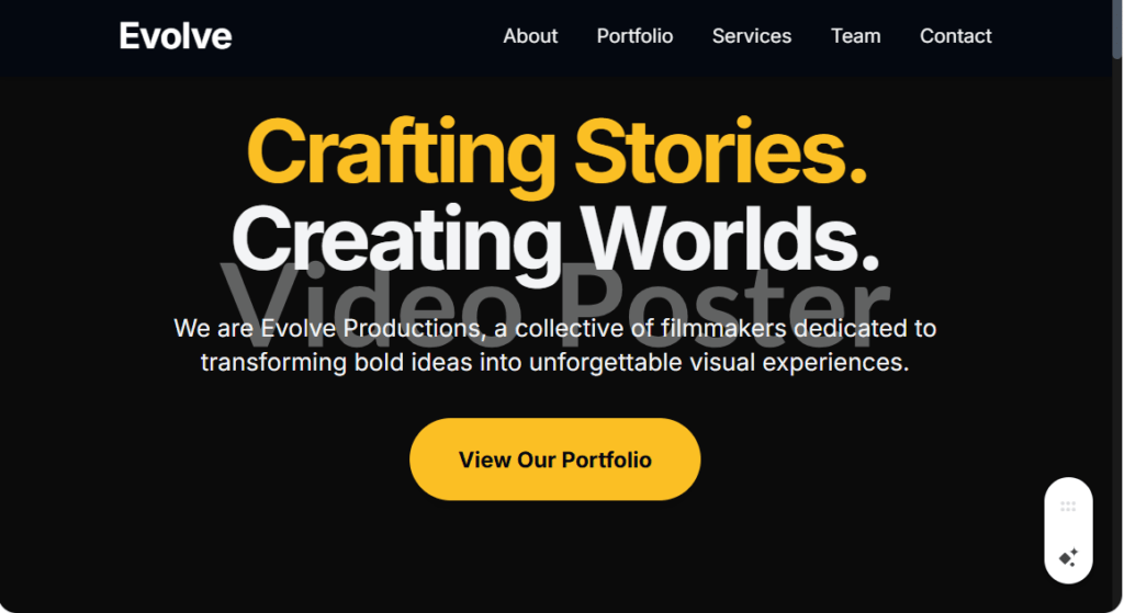 FILM PRODUCTION COMPANY WEBSITE DESIGN IN KENYA