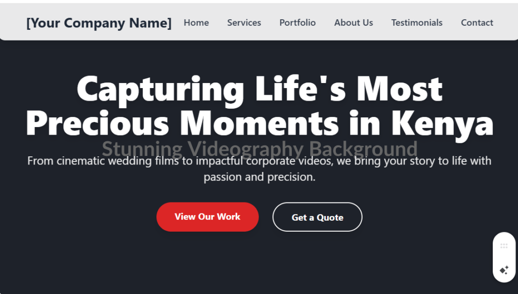 SEO for Videography Services in Kenya