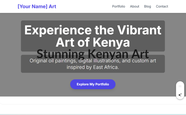 SEO for Artists/Illustrators in Kenya