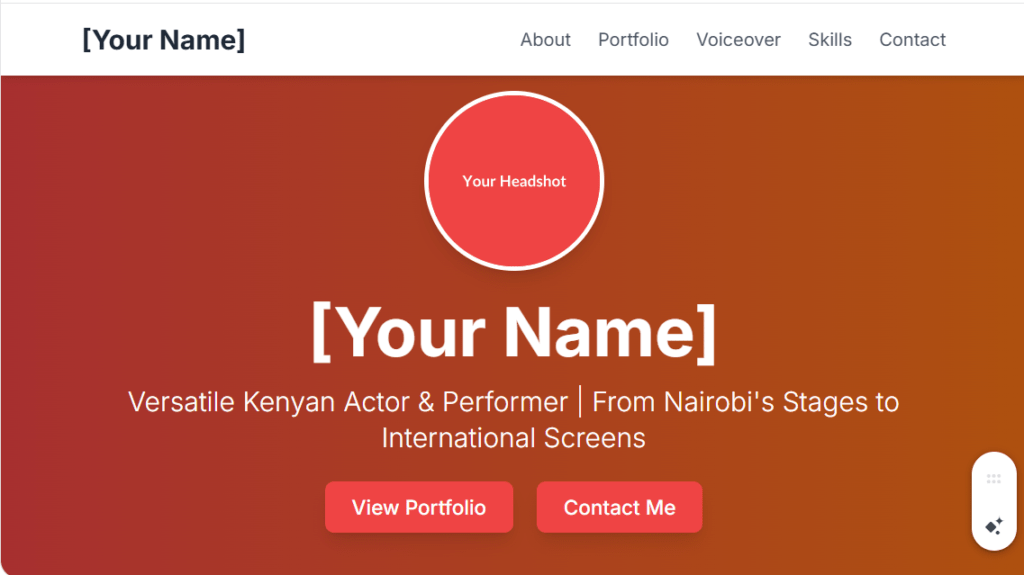 SEO for Actors/Performers in Kenya