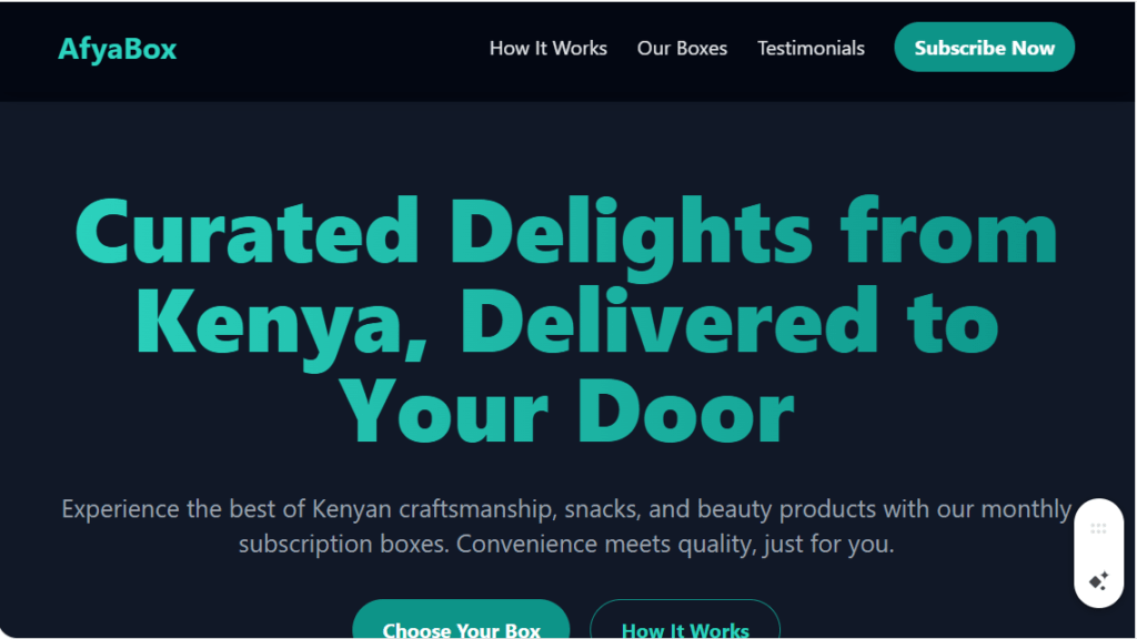 SEO for Subscription Box Services in Kenya